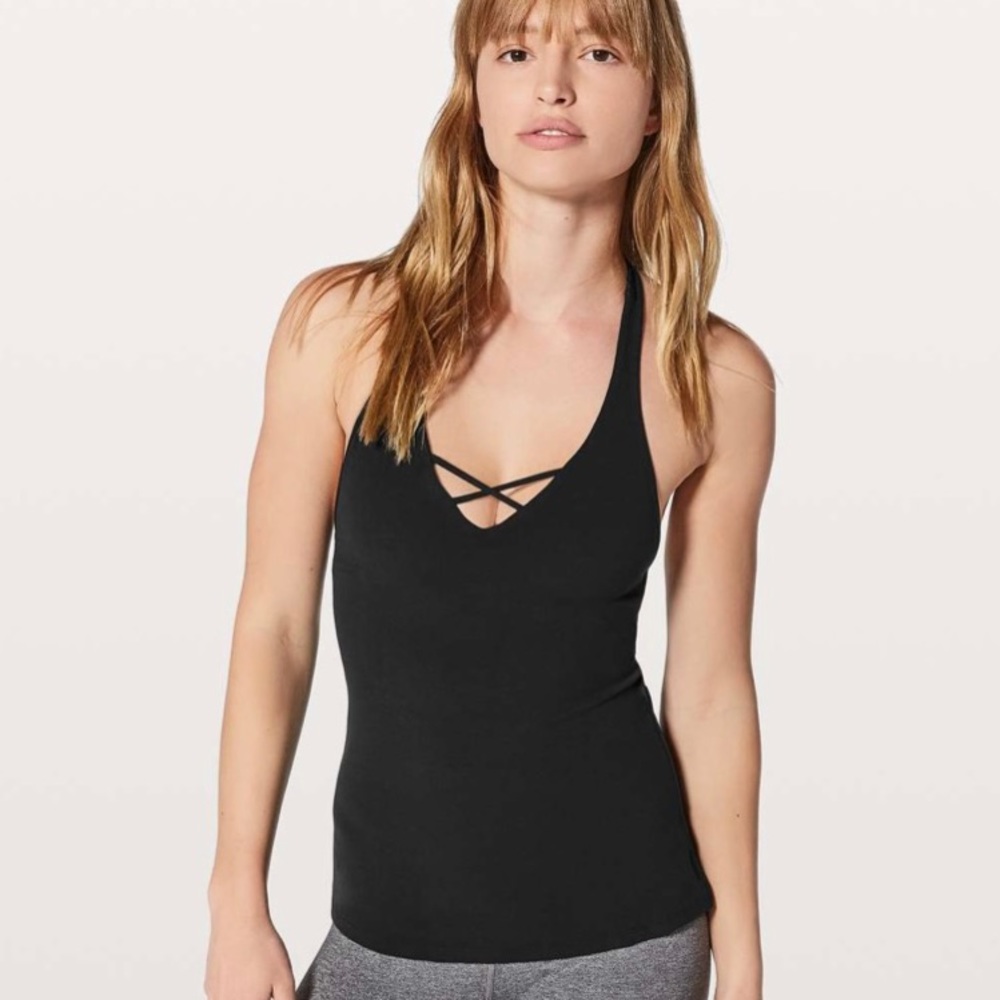 lululemon Back & Forth Shelf Bra Tank